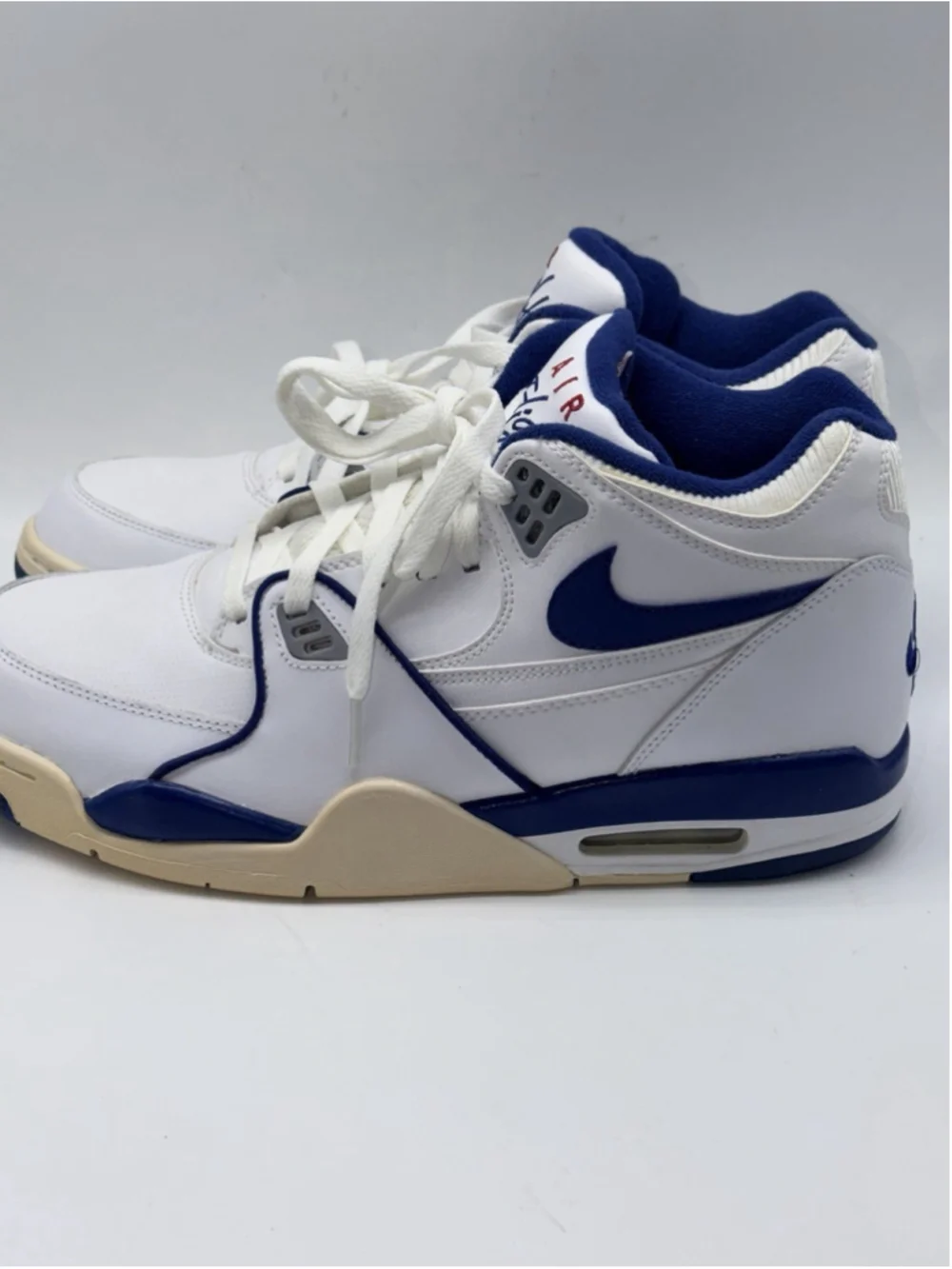 Size 11.5 - Nike Air Flight 89 White